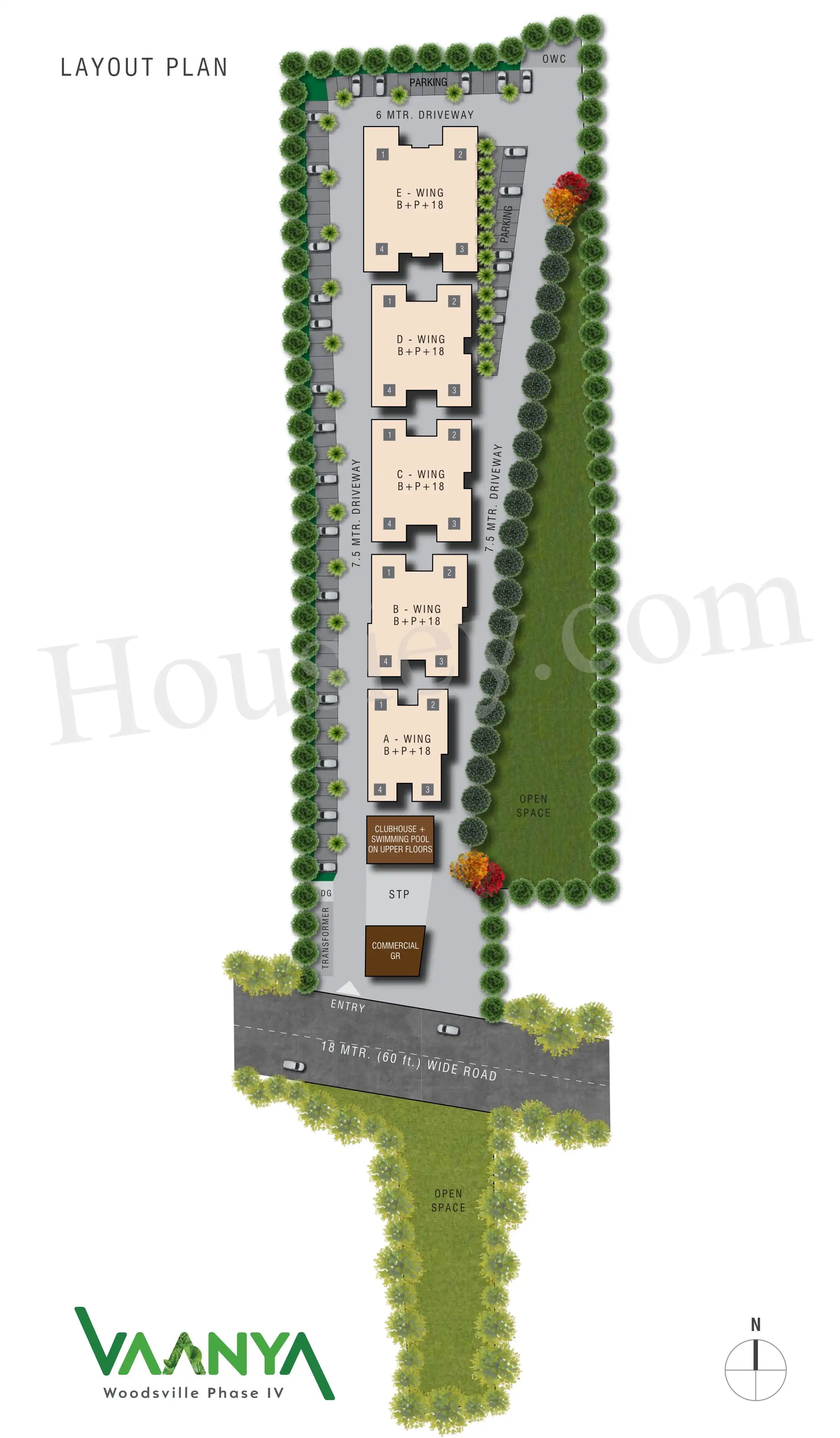 Vaanya Woodsville Phase 4 Floor plan 1
